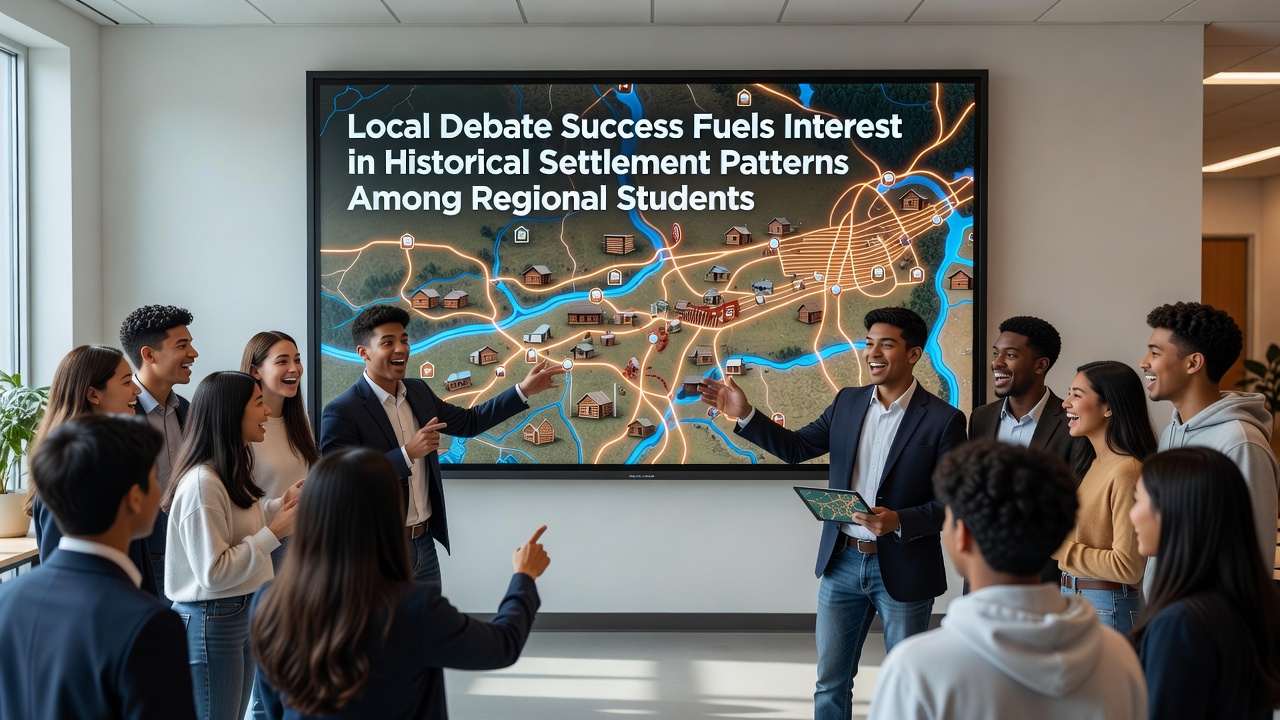 Local Debate Success Fuels Interest in Historical Settlement Patterns Among Regional Students